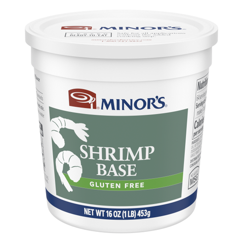 Shrimp Base No Added MSG Gluten Free 1 lb (Pack of 6)