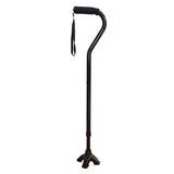 Blue Jay Offset Cane With Quadruple Tip Cane Tip