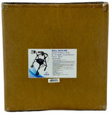 Roll With Me Steel Rollator W/6  Wheels  K/d  Blue  Case/2