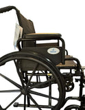 Roll With Me 18  K1 Wheelchair Flip-up Desk Arms & Sdf