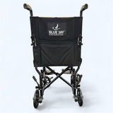 Roll With Me 19  Steel Transport Wheelchair