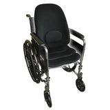 Lowback Backrest Support Obusforme Black (bagged).