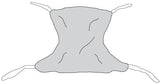 Patient Sling Full Body 53x42  Mesh  Commode Opening  Medium.