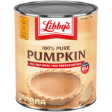 100% Pure Pumpkin (6 x 106-oz cans).