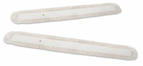 100% cotton V-sweeper mop with buttons