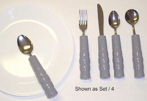 Weighted Utensils Set-4 Tea & Soupspoon Fork & Knife