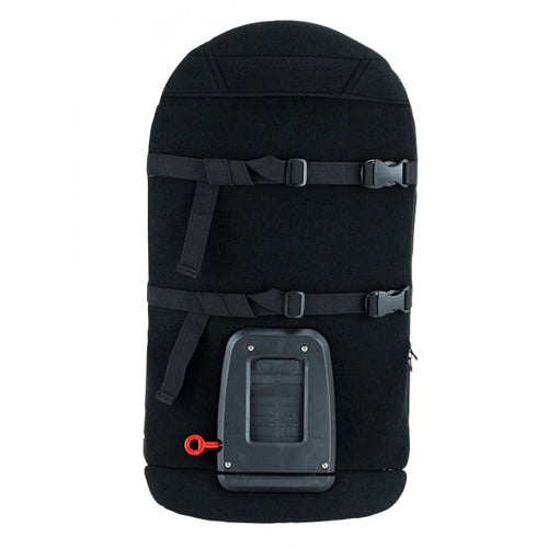 Lowback Backrest Support Obusforme Black (bagged)