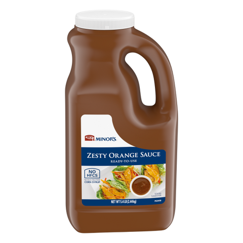 Zesty Orange Sauce 5 lb 6 oz (Pack of 4).