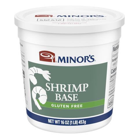 Shrimp Base No Added MSG Gluten Free 1 lb (Pack of 6).