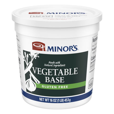 Gluten Free Vegetable Base made with Natural Ingredients1 lb (Pack of 6).