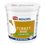 Turkey Base No Added MSG Gluten Free 1 lb (Pack of 6).