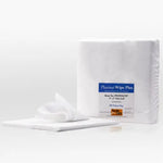 Pharma-Wipe Plus™ 45% Polyester / 55% Cellulose.