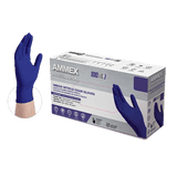 AMMEX Professional Exam Nitrile Gloves Indigo (Case of 1000)