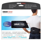 Back Belt-male Medium-large Black  Obusforme.