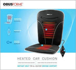 Back & Seat Heated Car Cushion Obusforme.