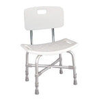 Bath Bench - Heavy Duty With Back  Bariatric (kd)  Each.