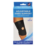 Blue Jay Adj Knee Support Open Patella Design  Black  Sm-md.