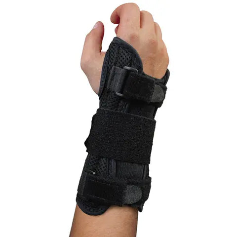 Blue Jay Dlx Wrist Brace Black For Carpal Tunnel  Left Lg-xl.