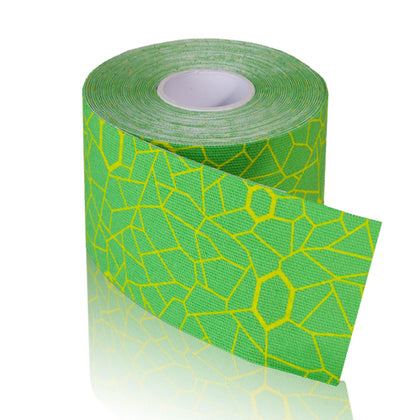 Theraband Kinesiology Tape Std Roll 2 X16.4' Green/yellow