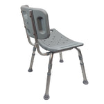 Bathroom Perfect Shower Chair With Back By Blue Jay  Each