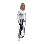 Walk With Me Aluminum Adj Crutches - Adult  Cs/8pr