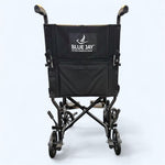 Roll With Me 19  Steel Transport Wheelchair