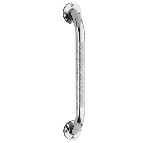 Carex Textured Chrome Wall Grab Bar 24.