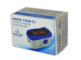 Comfort Finger Tip Pulse Oximeter  Blue Jay Brand.