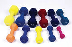 Dumbell Weight Color Neoprene Coated 10 Lb.