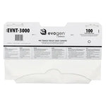 Evogen® Toilet Seat Covers, White.