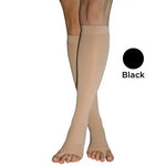 Firm Surg Weight Stkngs  Large 20-30mmhg  Below Knee O-t Blk.