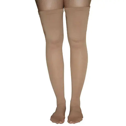 Firm Surg Weight Stkngs  Small 20-30mmhgthigh W-garter Top Ct.