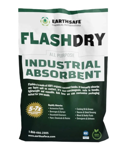 FlashDry Spill and Disaster Cleanup- Natural Absorbent.