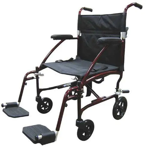 Fly-lite Transport Chair Burgundy  19.