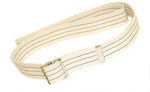 Gait Belt W-metal Buckle 2x48  Striped.