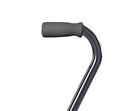 Hand Grip For Quad Cane & Offset Cane  Gray  Foam.