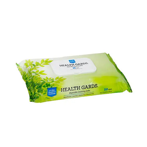 Health Gards® Personal Cleansing Wipes.