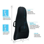 Highback Backrest Support Obusforme  Black  (boxed).