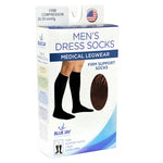 Men's Firm Support Socks 20-30mmhg  Brown  Extra Large.