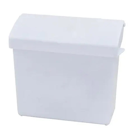 Menstrual Care Waste Receptacle, White.