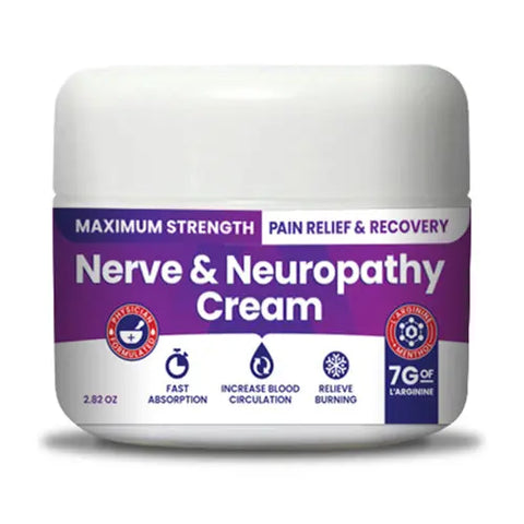 Nerve & Neuropathy Cream 2.82 Oz. Jar   Each.