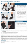 Night Splint  Black  X-large Plantar-fascitis  Darco.