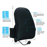 Obusforme Customair Backrest W-adj Lumbar Support.