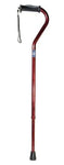 Offset Cane Alum W-gel Grip Blue Crackle.
