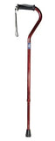 Offset Cane Alum W-gel Grip Blue Crackle.