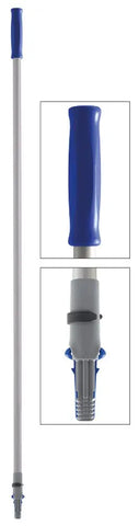 One-piece pole with Uni-Connect cone.