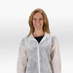 Pharma-Coat® Lab Coat, Snap Front, No Pockets.