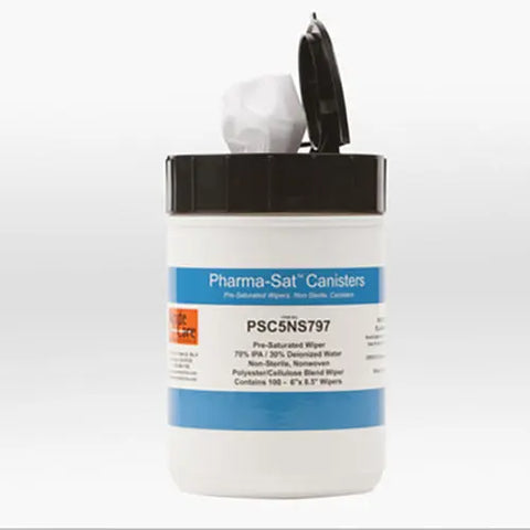 Pharma-Sat® Canister Wipe 70% IPA, Center Pull.