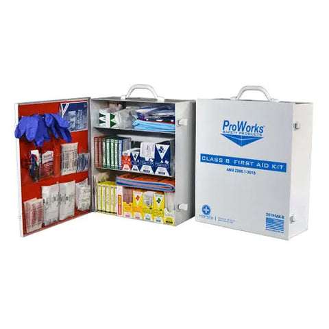 ProWorks® Class B Three Shelf First Aid Kit.