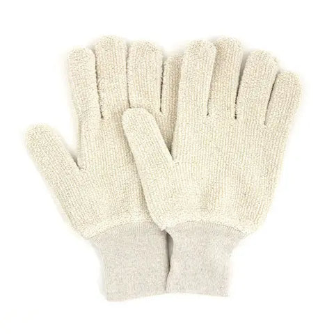 ProWorks® Cotton Terry Cloth Glove, Natural.